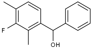 (3-fluoro-2,4-dimethylphenyl)(phenyl)methanol Structure