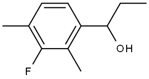 1-(3-fluoro-2,4-dimethylphenyl)propan-1-ol Structure