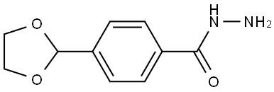 4-(1,3-dioxolan-2-yl)benzohydrazide Structure