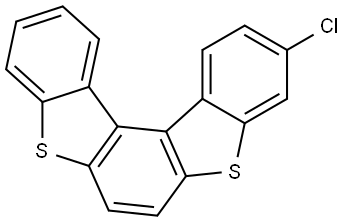 3-chlorobenzo[b]benzo[4,5]thieno[3,2-e]benzothiophene Structure