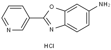 2-(pyridin-3-yl)-1,3-benzoxazol-6-amine hydrochloride Structure