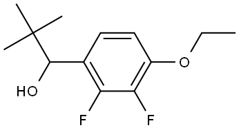 1-(4-ethoxy-2,3-difluorophenyl)-2,2-dimethylpropan-1-ol Structure