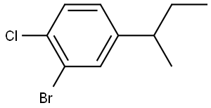 2-bromo-4-(sec-butyl)-1-chlorobenzene Structure