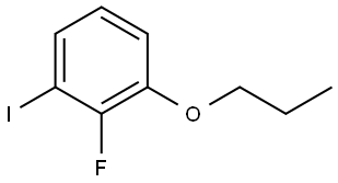 2-fluoro-1-iodo-3-propoxybenzene Structure