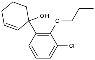 3'-chloro-2'-propoxy-1,2,3,4-tetrahydro-[1,1'-biphenyl]-1-ol Structure