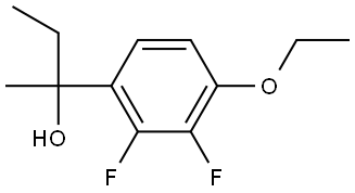 2-(4-ethoxy-2,3-difluorophenyl)butan-2-ol Structure