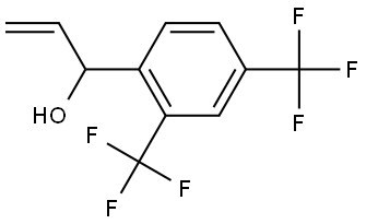 1-(2,4-bis(trifluoromethyl)phenyl)prop-2-en-1-ol Structure