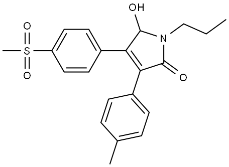 Imrecoxib Impurity 4 Structure