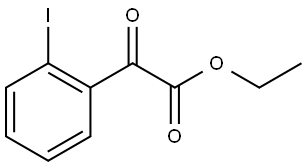 Benzeneacetic acid, 2-iodo-α-oxo-, ethyl ester Structure