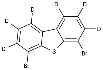 4,6-dibromodibenzo[b,d]thiophene-1,2,3,7,8,9-d6 Structure