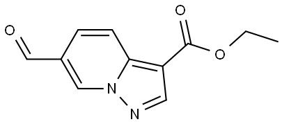 Ethyl 6-formylpyrazolo[1,5-a]pyridine-3-carboxylate Structure