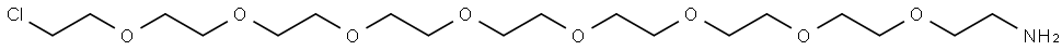 26-chloro-3,6,9,12,15,18,21,24-octaoxahexacosan-1-amine Structure