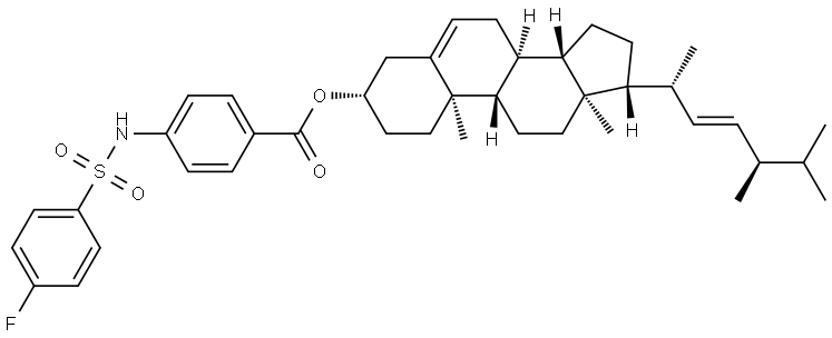 C41H54FNO4S Structure