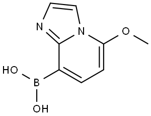 (5-Methoxyimidazo[1,2-a]pyridin-8-yl)boronic acid Structure