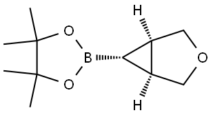 exo-3-Oxabicyclo[3.1.0]hexane-6-boronic Acid Pinacol Ester Structure