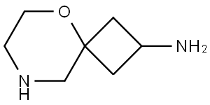 5-0xa-8-azaspiro[3.5]nonan-2-amine Structure