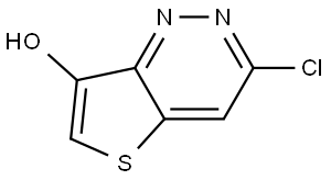 3-chlorothieno[3,2-c]pyridazin-7-ol Structure