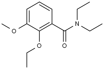 2-Ethoxy-N,N-diethyl-3-methoxybenzamide Structure