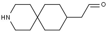 2-(3-azaspiro[5.5]undecane-9-yl)acetaldehyde Structure