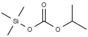 1-Methylethyl trimethylsilyl carbonate Structure