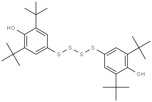 Phenol, 4,4'-tetrathiobis[2,6-bis(1,1-dimethylethyl)- (9CI) Structure