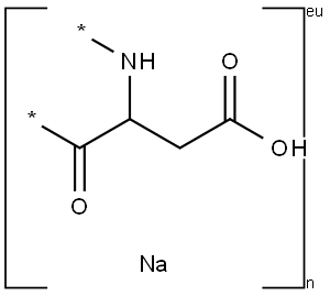 POLY-L-ASPARTIC ACID SODIUM SALT Structure