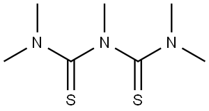 Pentamethyl-dithiobiuret Structure