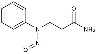 3-(nitroso(phenyl)amino)propanamide Structure