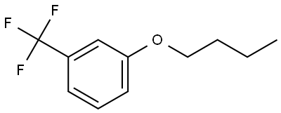 1-Butoxy-3-(trifluoromethyl)benzene Structure