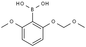 (2-methoxy-6-(methoxymethoxy)phenyl)boronic acid Structure