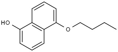 5-Butoxy-1-naphthol Structure