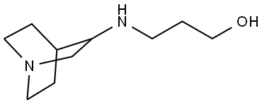 3-(quinuclidin-3-ylamino)propan-1-ol Structure