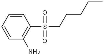 2-(pentylsulfonyl)aniline Structure