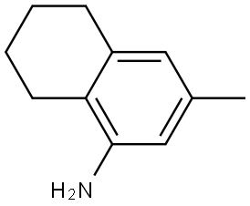 1-Naphthalenamine, 5,6,7,8-tetrahydro-3-methyl- Structure