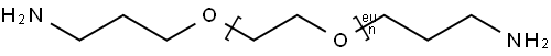 O,O'-BIS(3-AMINOPROPYL)POLYETHYLENE GLYCOL 1'500 구조식 이미지