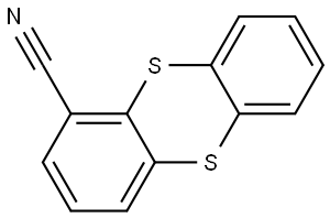 thianthrene-1-carbonitrile Structure