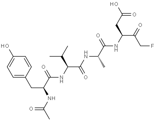 Ac-YVAD-FMK Structure