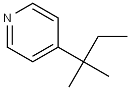 4-(1,1-Dimethylpropyl)pyridine Structure