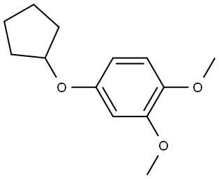 4-(Cyclopentyloxy)-1,2-dimethoxybenzene Structure