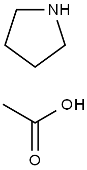 Pyrrolidine acetic acid Structure