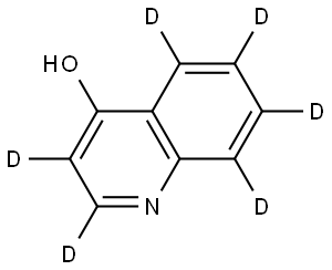 quinolin-d6-4-ol Structure
