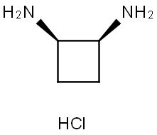 rel-(1R,2S)-1,2-Cyclobutanediamine hydrochloride 구조식 이미지