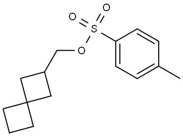 Spiro[3.3]heptane-2-methanol, 2-(4-methylbenzenesulfonate) Structure