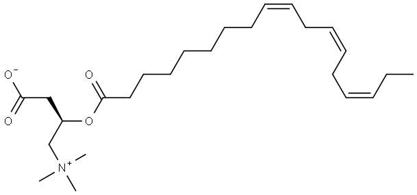 Linolenoylcarnitine Structure