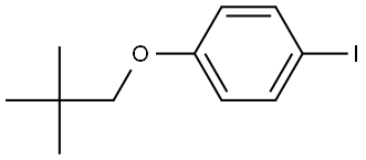 1-(2,2-Dimethylpropoxy)-4-iodobenzene Structure