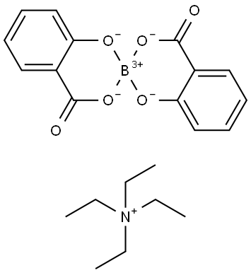 Tetraethylammonium bis[salicylato-(2-)]borate Structure