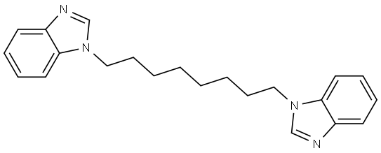 1,1′-(1,8-Octanediyl)bis[1H-benzimidazole] Structure