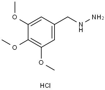 (3,4,5-Trimethoxybenzyl)hydrazine hydrochloride 구조식 이미지