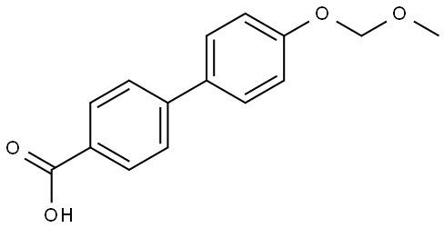 4'-(Methoxymethoxy)[1,1'-biphenyl]-4-carboxylic acid Structure