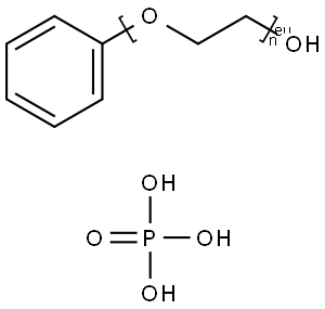 Poly(oxy-1,2-ethanediyl), .alpha.-phenyl-.omega.-hydroxy-, phosphate Structure